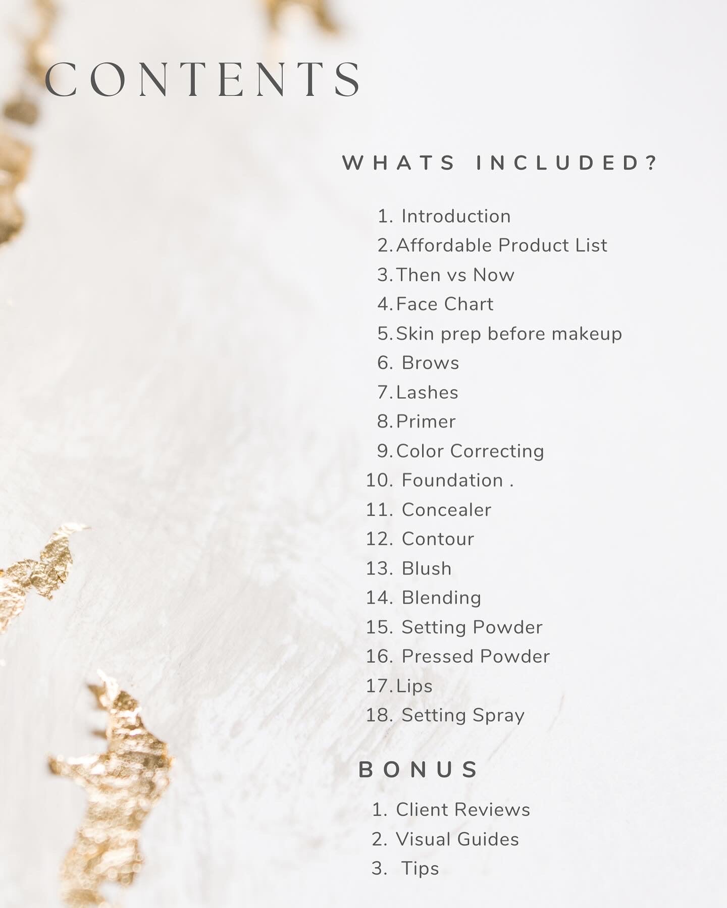 Beginner Friendly Makeup Guide - Paper Copy